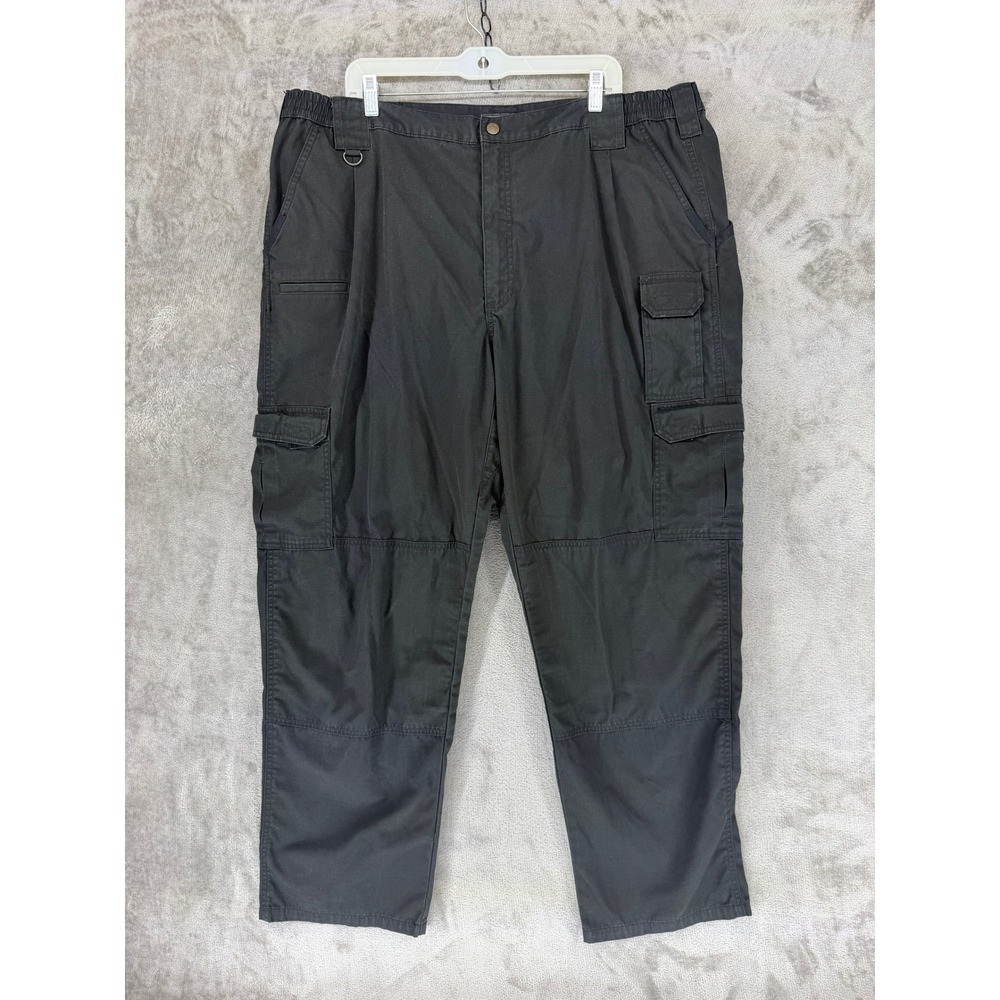 5.11 Tactical Cargo Pants Mens 44x32 Black 74273 Utility Work Trousers Cotton
